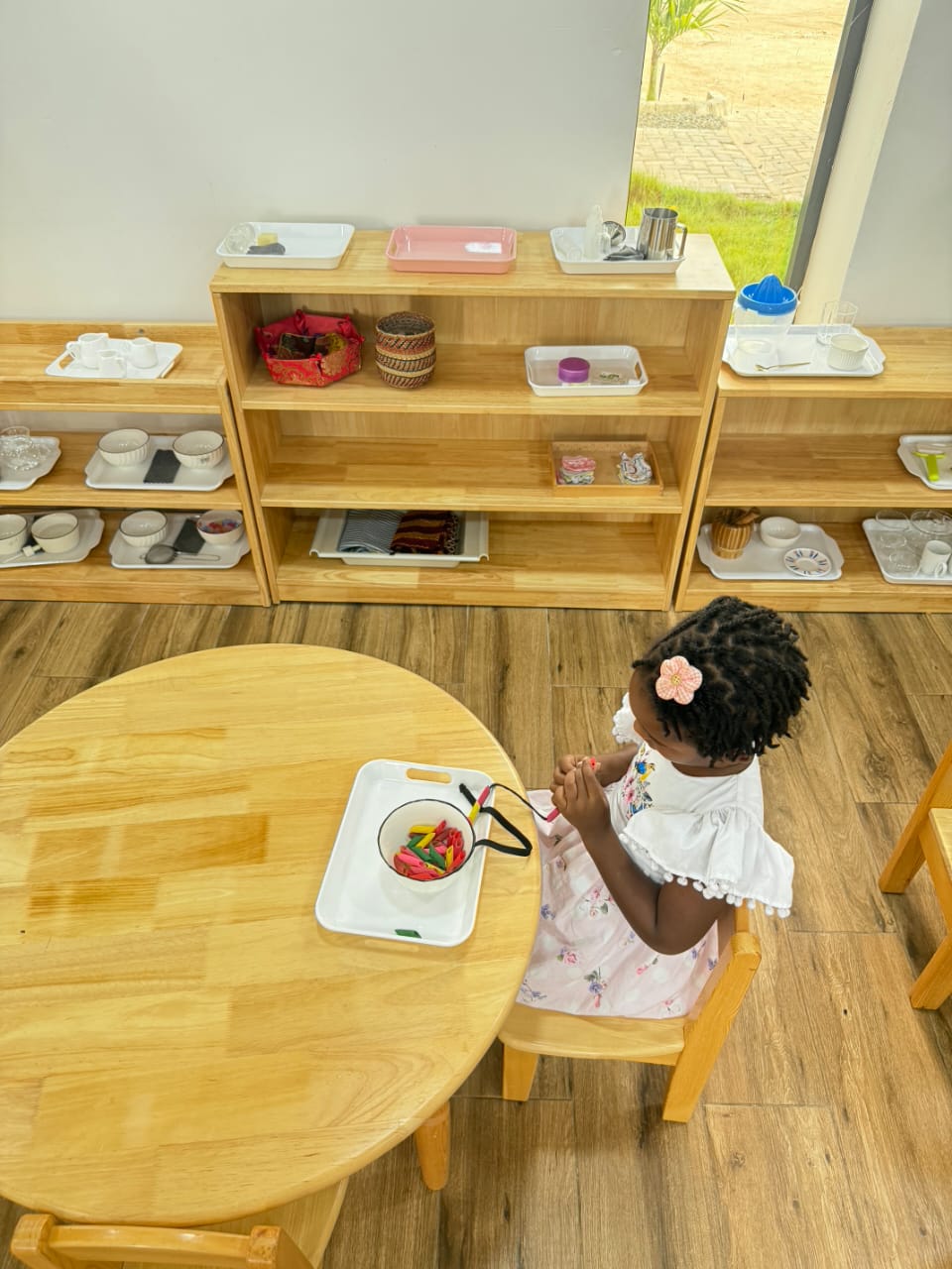 Families Touring Preschool Facilities and Classrooms